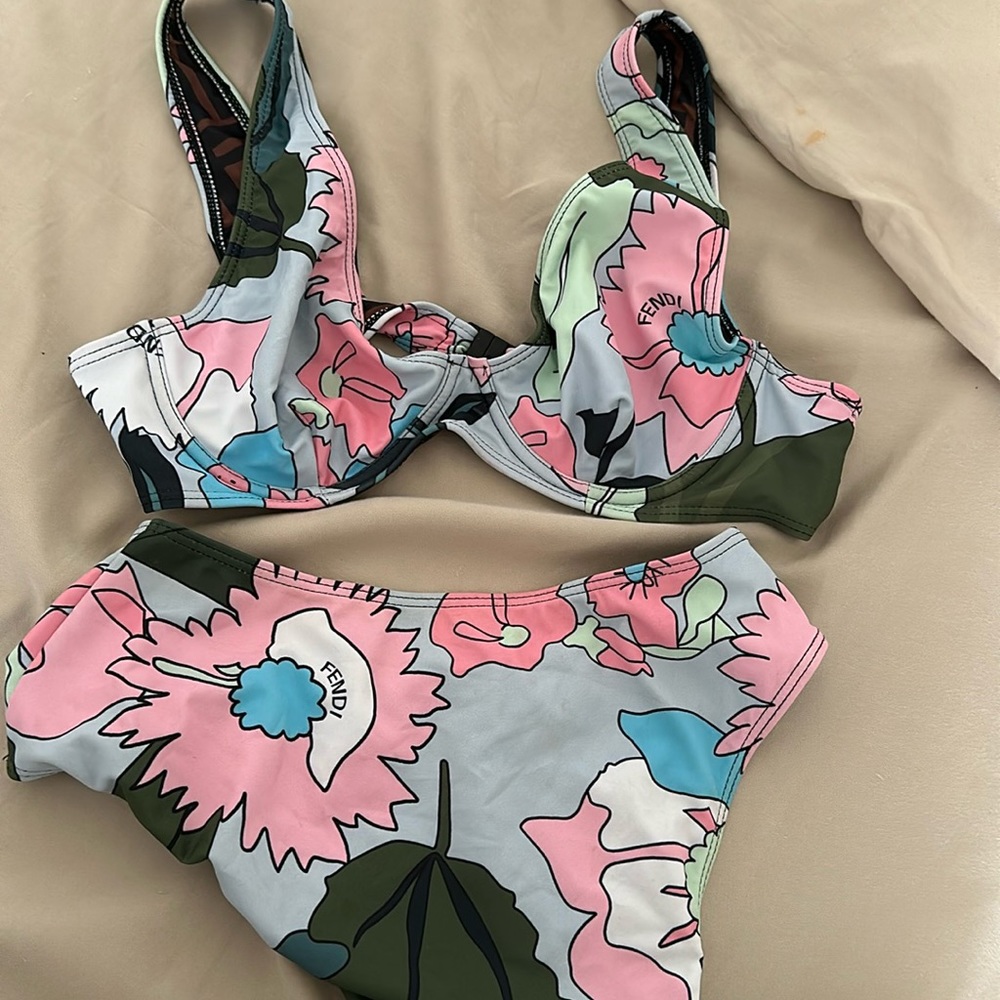 Fendi monogram bikini